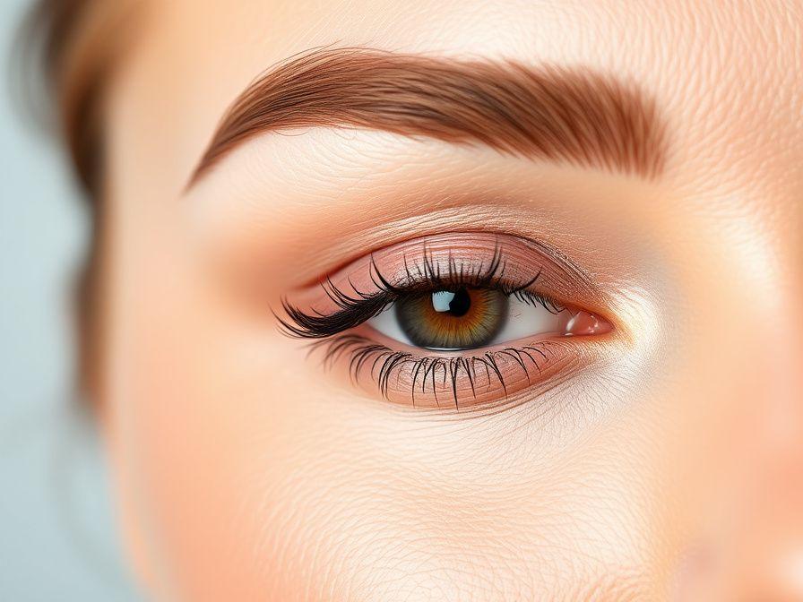 Laminated and shaped eyebrows